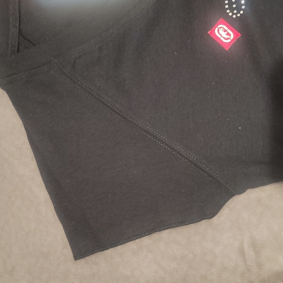 NWT Y2K V-Neck Rhinestone tee Juniors/Young Lady Size M - Picture 9 of 14